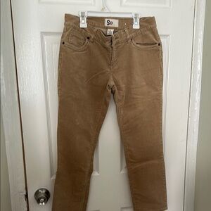 So Tan Corduroy Pants